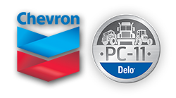 Chevron and Delo logo