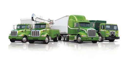 Heavy-duty hybrid or natural gas truck (LNG, CNG)